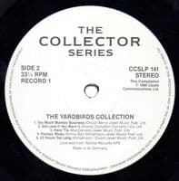 THE YARDBIRDS The Yardbirds Collection Vinyl Record LP Castle Communications 1986