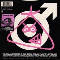 THERAPY? Shortsharpshock E.P. Vinyl Record 7 Inch A&M 1993 Translucent Pink Vinyl AM 208 UK Limited