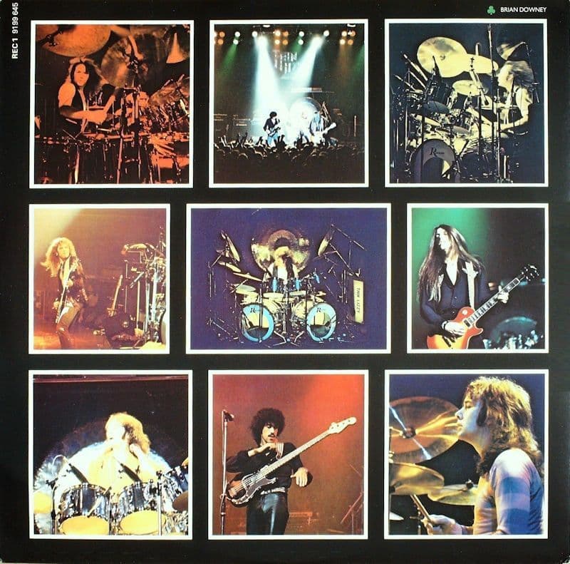 THIN LIZZY Live And Dangerous Vinyl Record LP Vertigo 1978