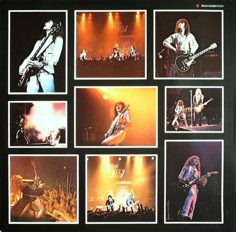THIN LIZZY Live And Dangerous Vinyl Record LP Vertigo 1978