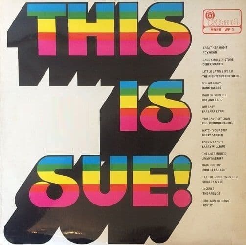This Is Sue! Vinyl Record LP Island 1969.