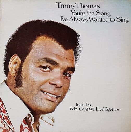 TIMMY THOMAS You're The Song I've Always Wanted To Sing Vinyl Record LP Polydor 1974