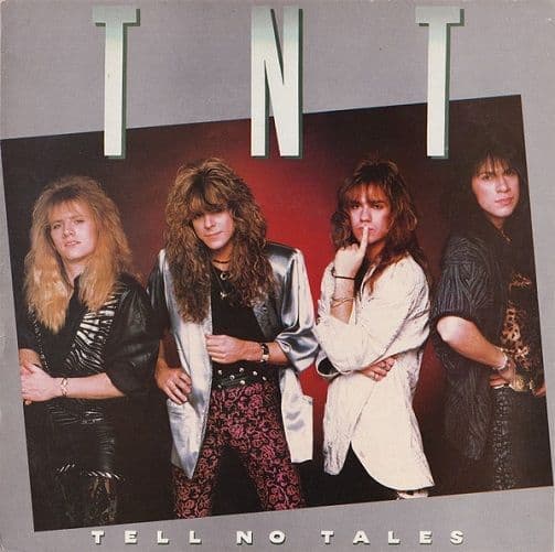 TNT Tell No Tales Vinyl Record LP Vertigo 1987