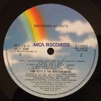 TOM PETTY AND THE HEARTBREAKERS Southern Accents Vinyl Record LP MCA 1985