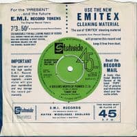TOMMY ROE Pearl Vinyl Record 7 Inch Stateside 1970 Green/White Demo Pressing Rare 45rpm Promo Single