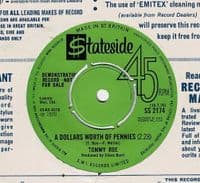 TOMMY ROE Pearl Vinyl Record 7 Inch Stateside 1970 Green/White Demo Pressing Rare 45rpm Promo Single