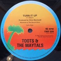 TOOTS AND THE MAYTALS Chatty, Chatty Vinyl Record 12 Inch Island 1980