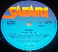 TOYAH Love Is The Law Vinyl Record LP Safari 1983
