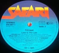 TOYAH Love Is The Law Vinyl Record LP Safari 1983