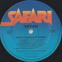 TOYAH Sheep Farming In Barnet Vinyl Record LP Safari 1979