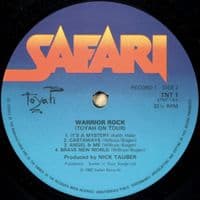 TOYAH Warrior Rock - Toyah On Tour Vinyl Record LP Safari 1982