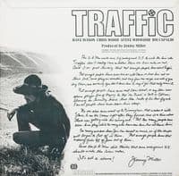 TRAFFIC Traffic Vinyl Record LP Island 1968