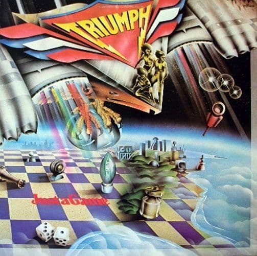 TRIUMPH Just A Game Vinyl Record LP RCA Victor 1979