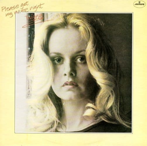 TWIGGY Please Get My Name Right Vinyl Record LP Mercury 1977