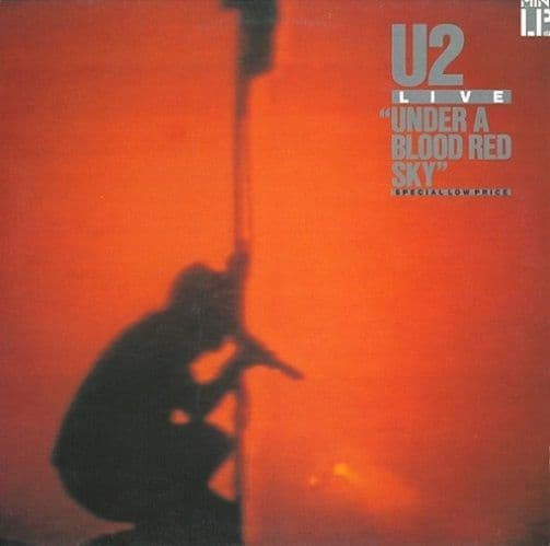 U2 Live: Under A Blood Red Sky Vinyl Record LP Island