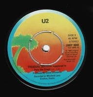 U2 New Year's Day Vinyl Record 7 Inch Island 1983 UK Double Pack UWIP 6848 Original Picture Sleeve