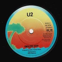 U2 Two Hearts Beat As One Vinyl Record 7 Inch Island 1983 UK Pressing ISD 109 Double Pack Pic Sleeve