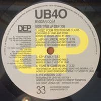 UB40 Baggariddim Vinyl Record LP DEP International 1985