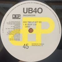 UB40 Baggariddim Vinyl Record LP DEP International 1985