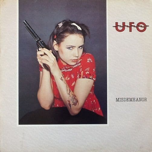 UFO Misdemeanor Vinyl Record LP Chrysalis 1985