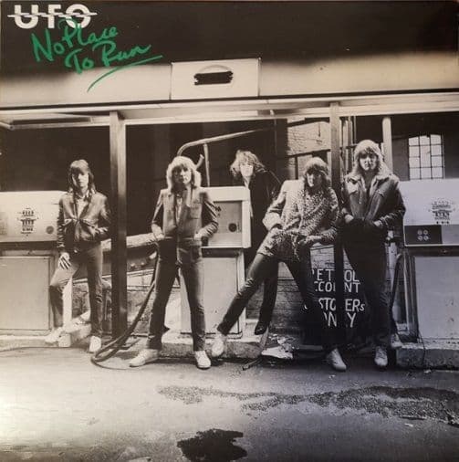 UFO No Place To Run Vinyl Record LP Chrysalis 1980
