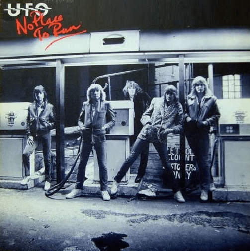 UFO No Place To Run Vinyl Record LP Chrysalis 1980.