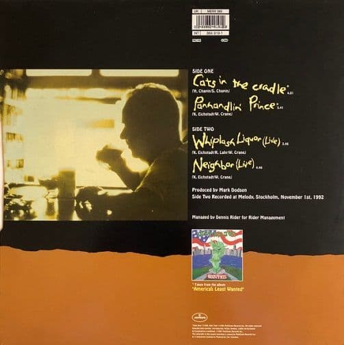 UGLY KID JOE Cats In The Cradle Vinyl Record 12 Inch Mercury 1993