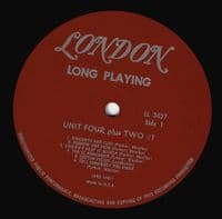 UNIT FOUR PLUS TWO (4+2) #1 Featuring Concrete And Clay Vinyl Record LP US London 1965