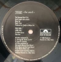 VISAGE The Anvil Vinyl Record LP Polydor 1982