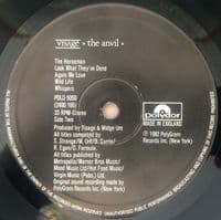 VISAGE The Anvil Vinyl Record LP Polydor 1982