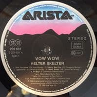 VOW WOW (BOW WOW) Helter Skelter Vinyl Record LP Arista 1989