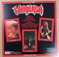WHIPLASH Power And Pain Vinyl Record LP Music On Vinyl 2022 Silver Vinyl