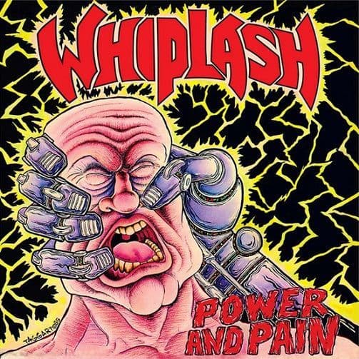 WHIPLASH Power And Pain Vinyl Record LP Music On Vinyl 2022 Silver Vinyl