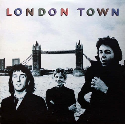 WINGS (PAUL McCARTNEY) London Town Vinyl Record LP MPL 1978