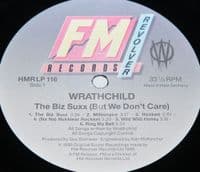 WRATHCHILD The Biz Suxx (But We Don't Care) Vinyl Record LP FM Revolver 1988