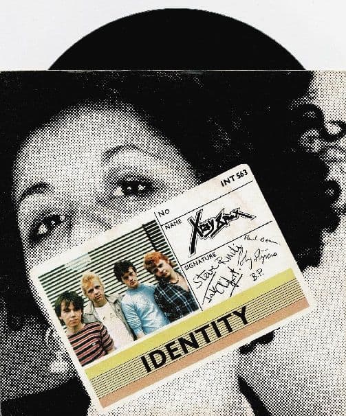 X-RAY SPEX Identity Vinyl Record 7 Inch EMI 1978