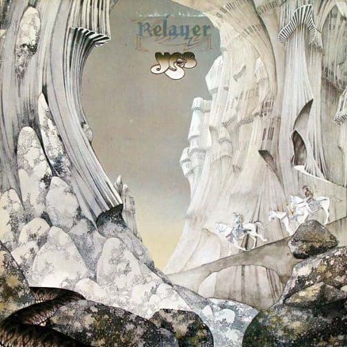 YES Relayer Vinyl Record LP Atlantic 1974