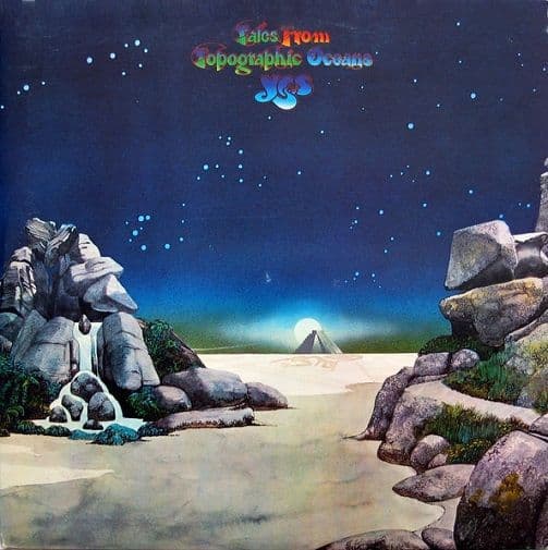 YES Tales From Topographic Oceans Vinyl Record LP Atlantic 1973