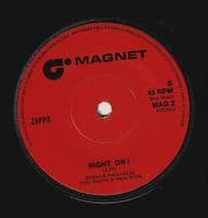 ZAPPO Rock And Roll Crazy Vinyl Record 7 Inch Magnet 1973