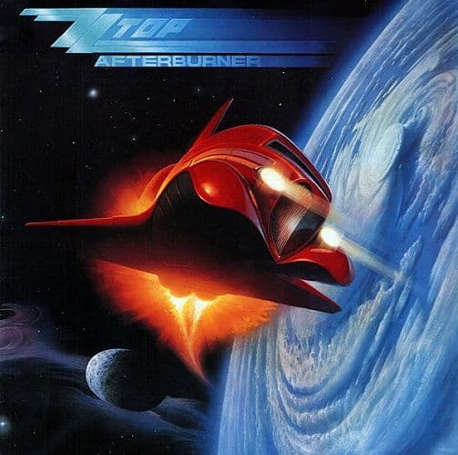 ZZ TOP Afterburner Vinyl Record LP Warner Bros. 1985.