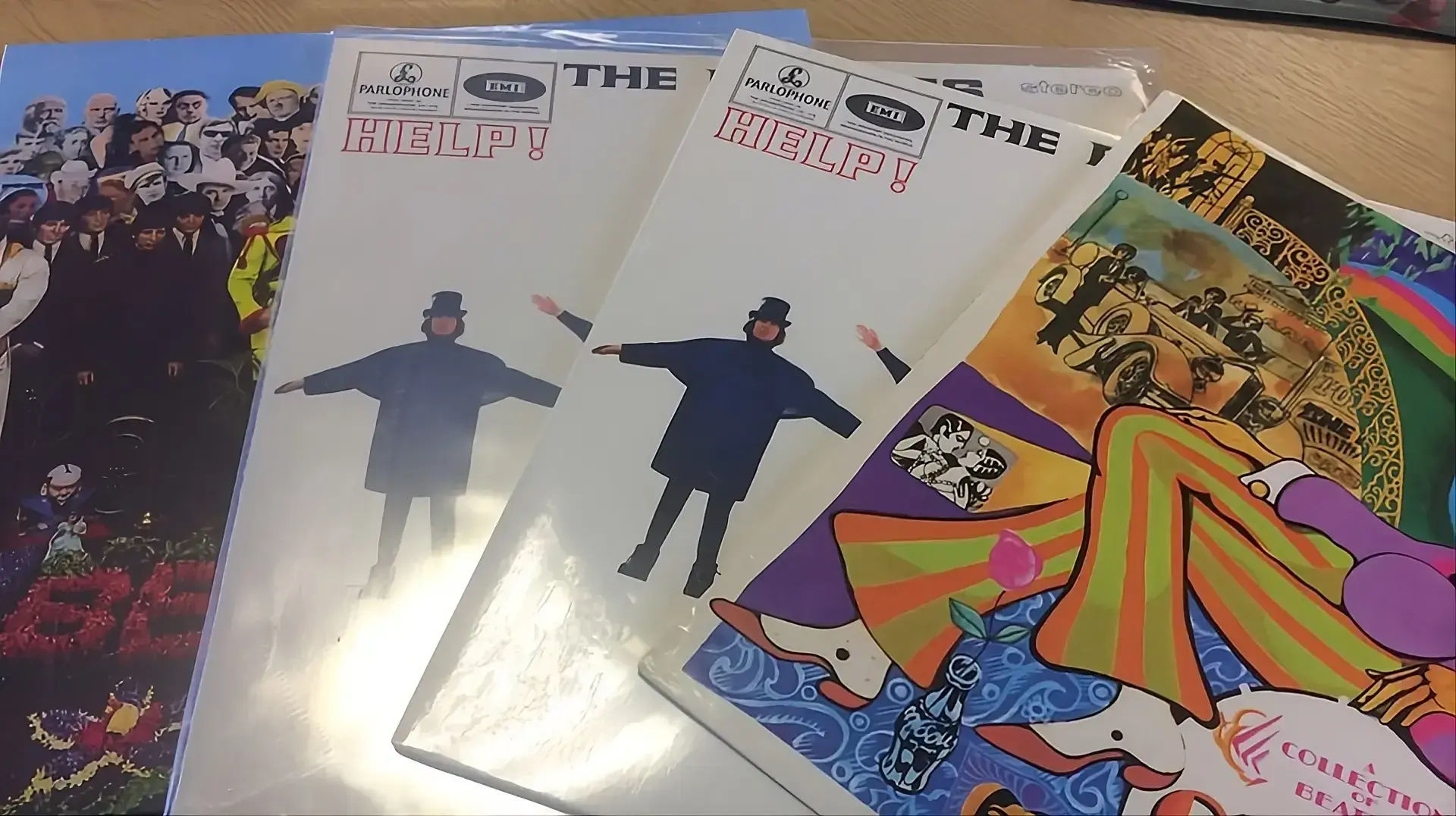 Near Mint record sleeves with sharp corners, no ring wear, and a perfectly preserved spine.