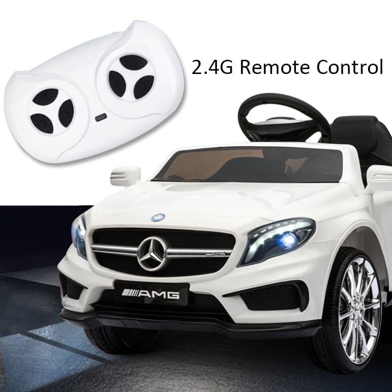 Benz AMG GLA45 乗用玩具 ホワイト Kids 12v White Official AMG