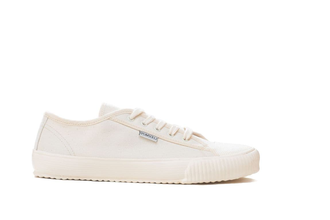 Off 2025 white plimsolls