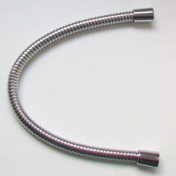 0.5 metre / 500mm Short Chrome Shower Hose - 50600332