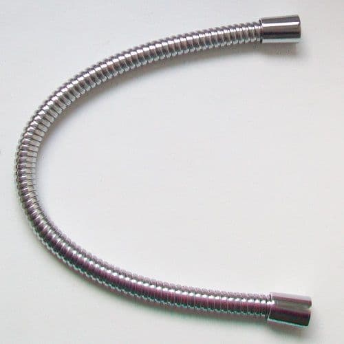 0.5 metre / 500mm Short Chrome Shower Hose - 50600332