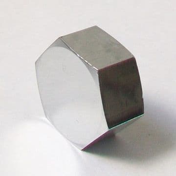 1/2 inch BSP Chrome Plated Brass Female Threaded Cap - 25910100