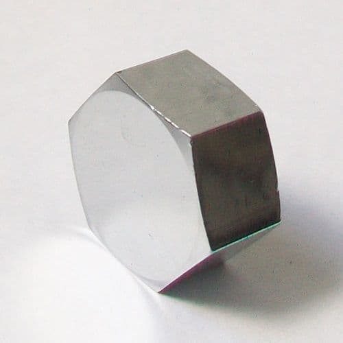 1/2 inch BSP Chrome Plated Brass Female Threaded Cap