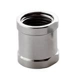 1/2 inch BSP Threaded Chrome Plated Brass Socket - 25930101
