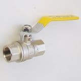 1/2 inch Female Iron Full Bore Gas / Water Lever Valve - 07000800