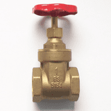 1 inch BSP Female Iron Brass Gate Valve - 07001160